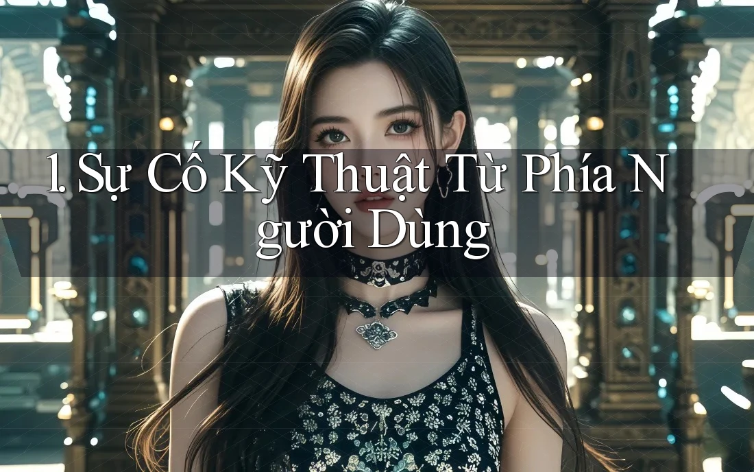 1. Sự Cố Kỹ Thuật Từ Phía Người Dùng