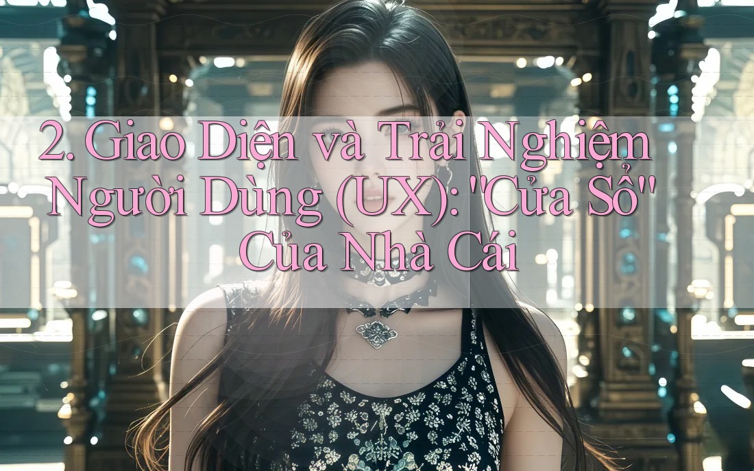 2. Giao Diện và Trải Nghiệm Người Dùng (UX): “Cửa Sổ” Của Nhà Cái