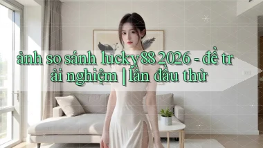 ảnh so sánh lucky88 2026   để trải nghiệm lần đầu thử