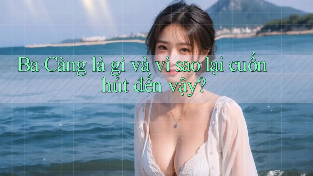Ba Càng là gì và vì sao lại cuốn hút đến vậy?