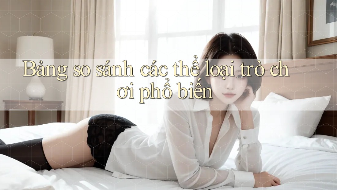 Bảng so sánh các thể loại trò chơi phổ biến