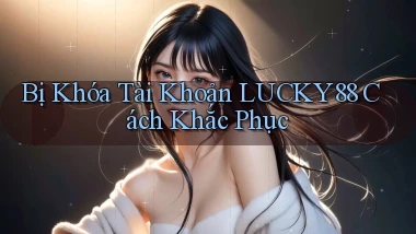 bị khóa tài khoản lucky88 cách khắc phục