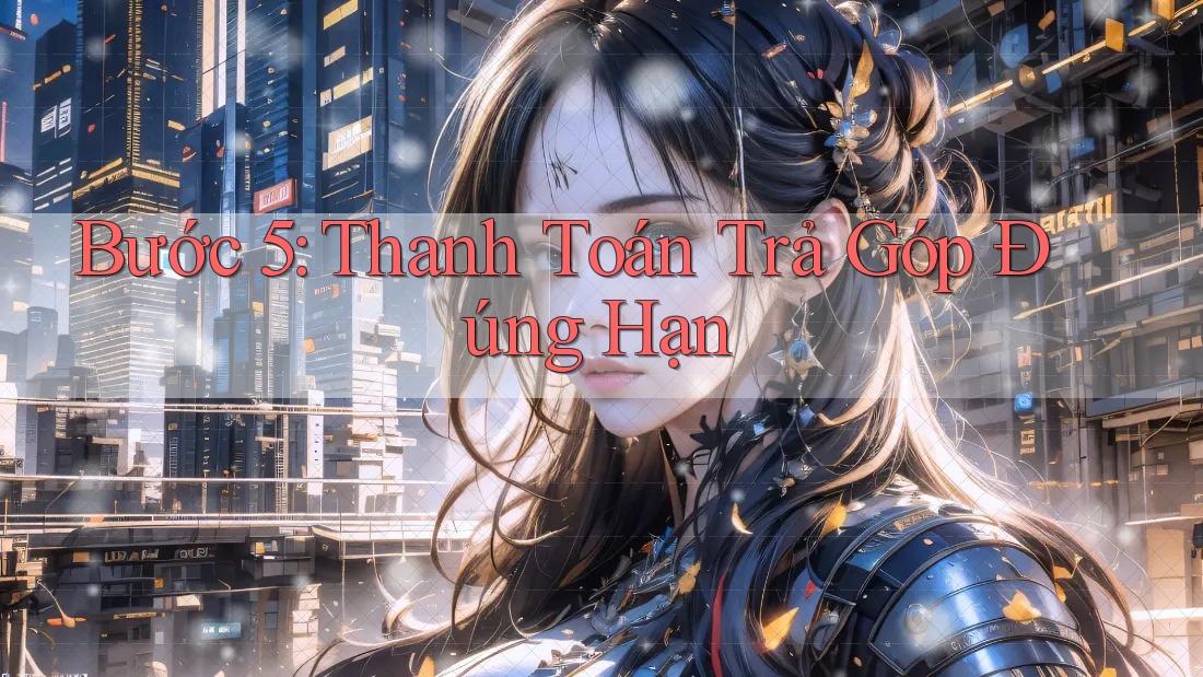Bước 5: Thanh Toán Trả Góp Đúng Hạn
