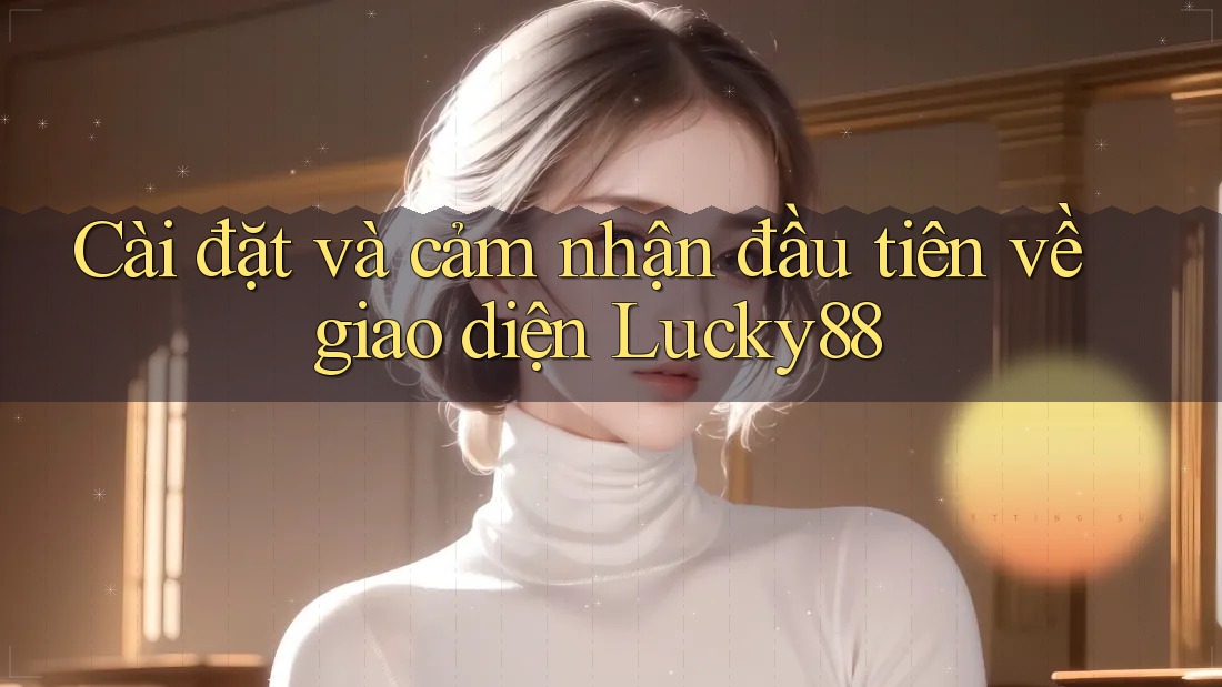 Cài đặt và cảm nhận đầu tiên về giao diện Lucky88