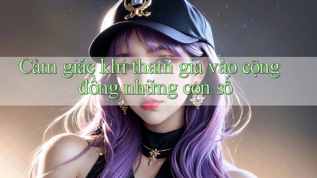 Cảm giác khi tham gia vào cộng đồng những con số Cảm giác khi tham gia vào cộng đồng những con số