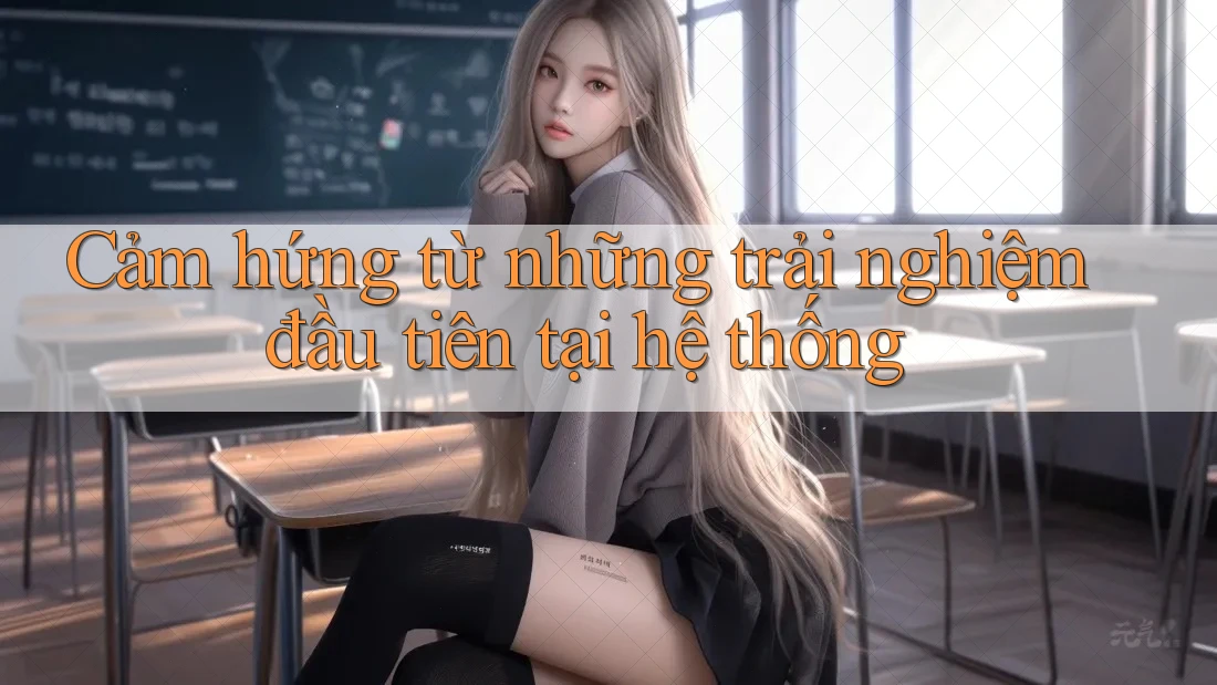 Cảm hứng từ những trải nghiệm đầu tiên tại hệ thống Cảm hứng từ những trải nghiệm đầu tiên tại hệ thống