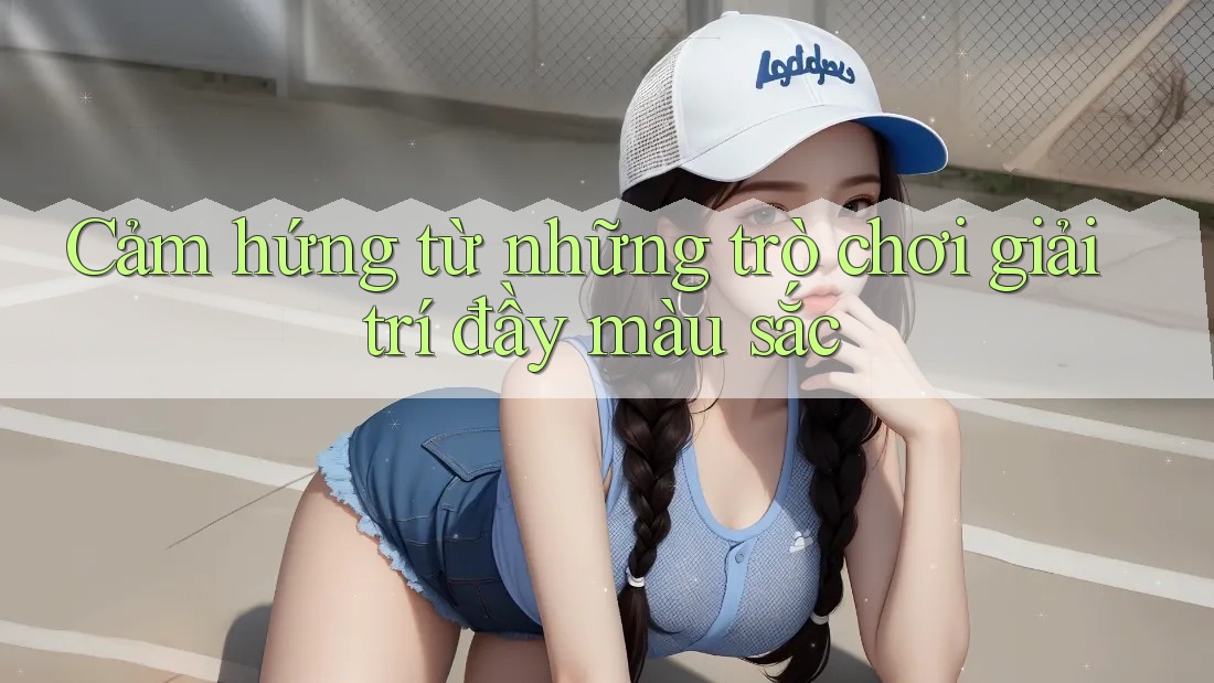 Cảm hứng từ những trò chơi giải trí đầy màu sắc