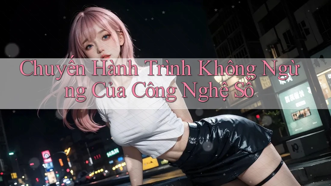 Chuyến Hành Trình Không Ngừng Của Công Nghệ Số Chuyến Hành Trình Không Ngừng Của Công Nghệ Số