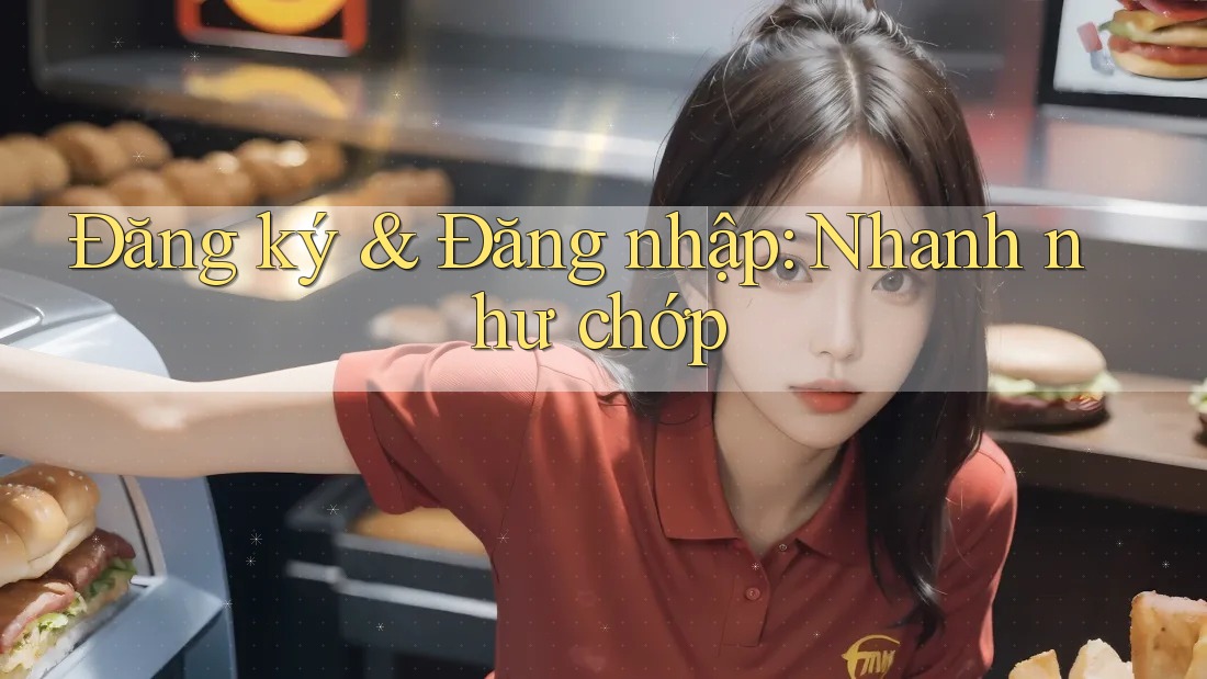 Đăng ký & Đăng nhập: Nhanh như chớp