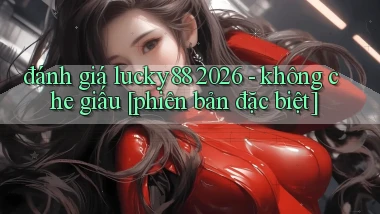 đánh giá lucky88 2026   không che giấu [phiên bản đặc biệt]