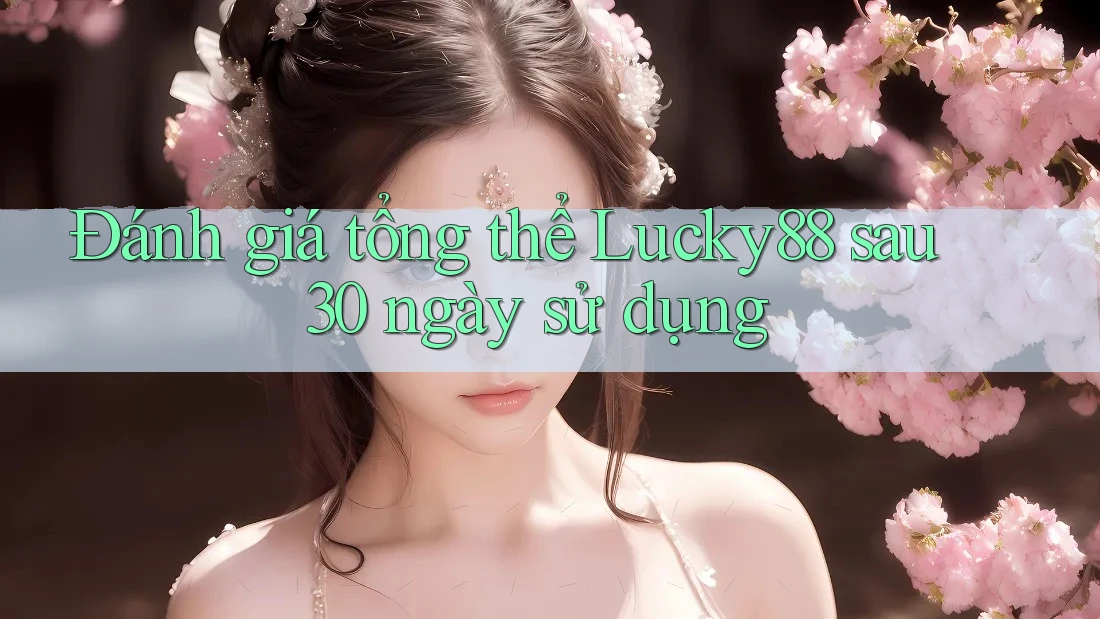 Đánh giá tổng thể Lucky88 sau 30 ngày sử dụng Đánh giá tổng thể Lucky88 sau 30 ngày sử dụng