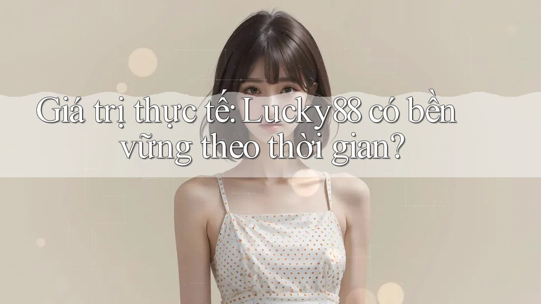 Giá trị thực tế: Lucky88 có bền vững theo thời gian?