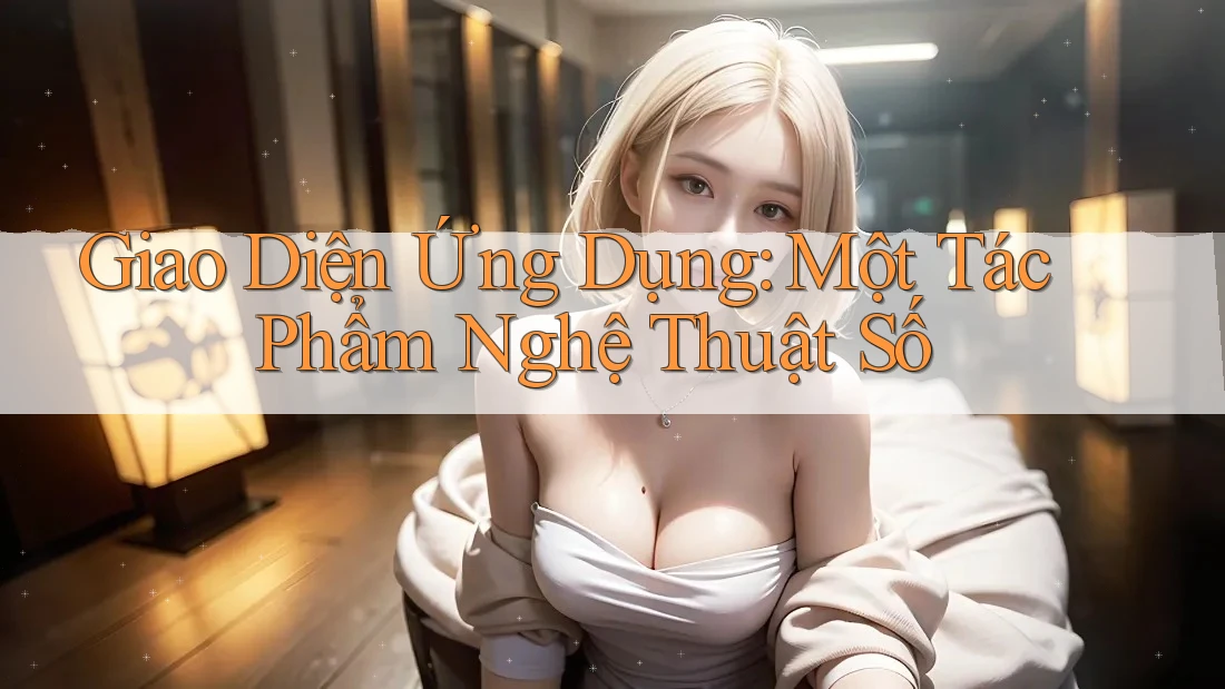 Giao Diện Ứng Dụng: Một Tác Phẩm Nghệ Thuật Số
