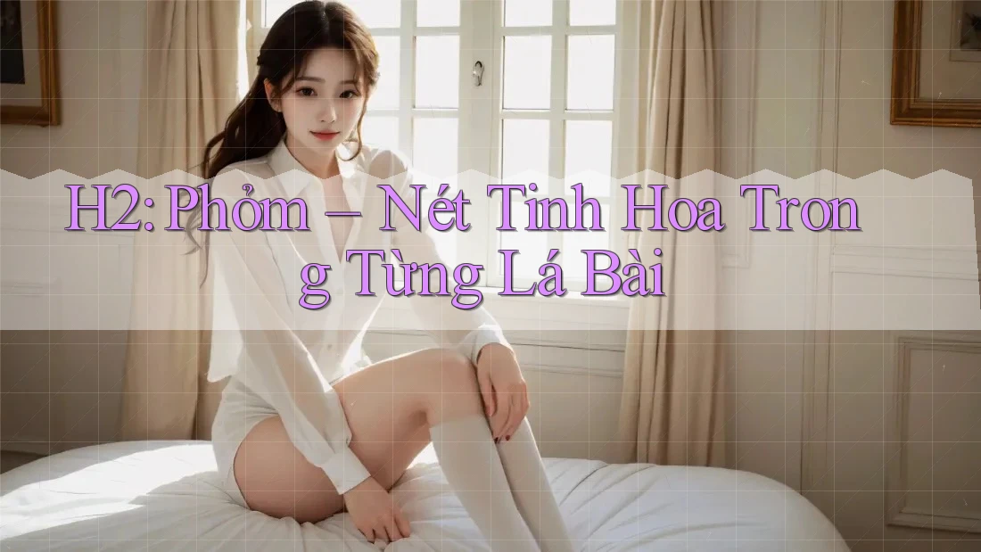 H2: Phỏm – Nét Tinh Hoa Trong Từng Lá Bài