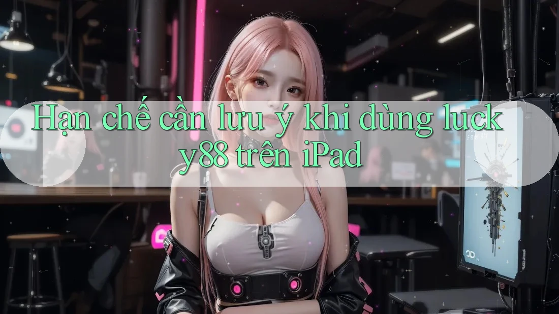 Hạn chế cần lưu ý khi dùng lucky88 trên iPad