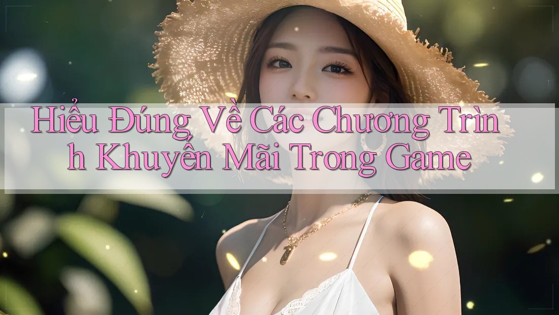 Hiểu Đúng Về Các Chương Trình Khuyến Mãi Trong Game