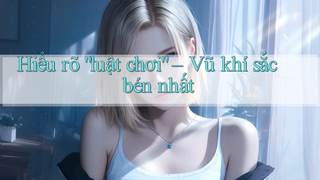 Hiểu rõ “luật chơi” – Vũ khí sắc bén nhất Hiểu rõ “luật chơi” – Vũ khí sắc bén nhất