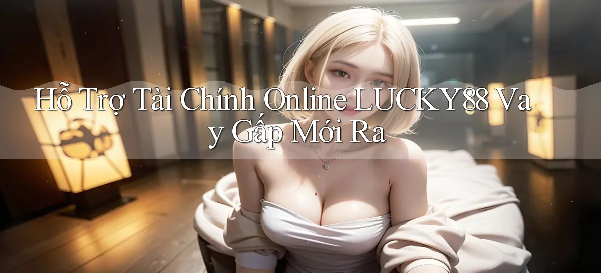 hỗ trợ tài chính online lucky88 vay gấp mới ra