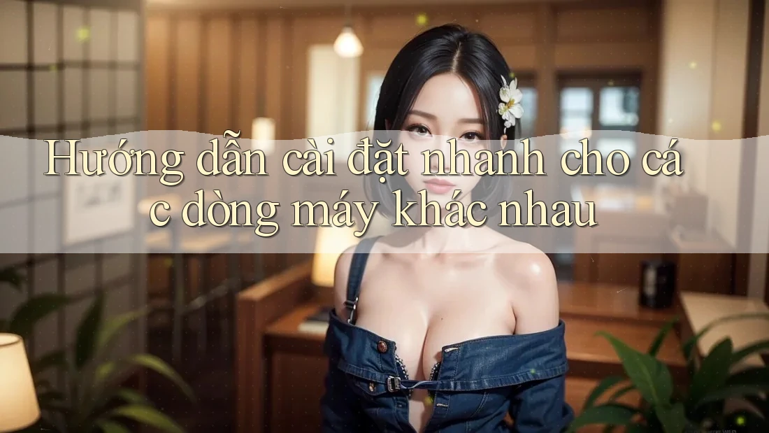 Hướng dẫn cài đặt nhanh cho các dòng máy khác nhau Hướng dẫn cài đặt nhanh cho các dòng máy khác nhau
