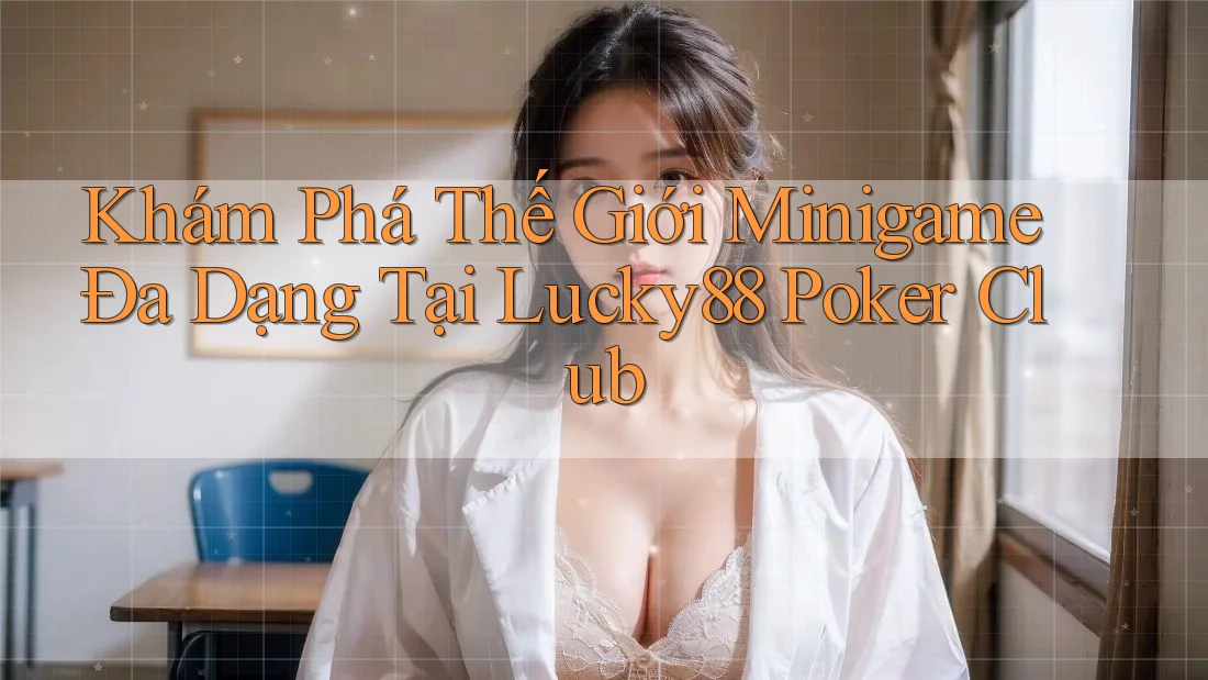 Khám Phá Thế Giới Minigame Đa Dạng Tại Lucky88 Poker Club