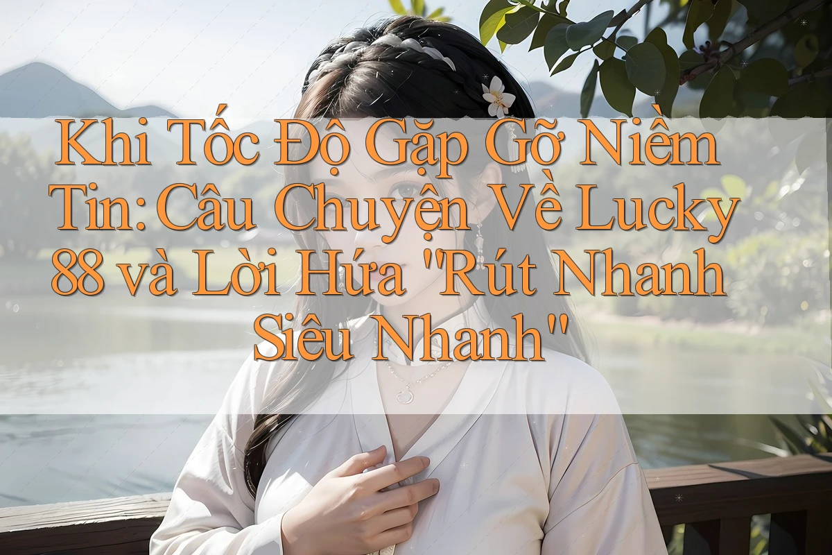 Khi Tốc Độ Gặp Gỡ Niềm Tin: Câu Chuyện Về Lucky88 và Lời Hứa “Rút Nhanh Siêu Nhanh” Khi Tốc Độ Gặp Gỡ Niềm Tin: Câu Chuyện Về Lucky88 và Lời Hứa “Rút Nhanh Siêu Nhanh”