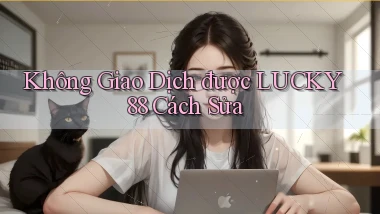 không giao dịch được lucky88 cách sửa