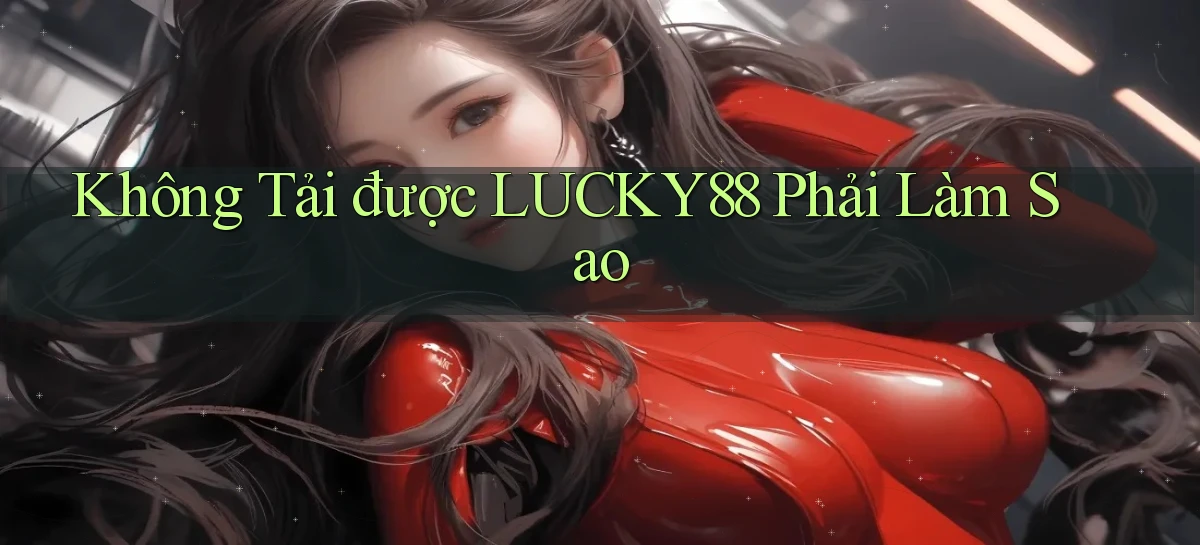 không tải được lucky88 phải làm sao