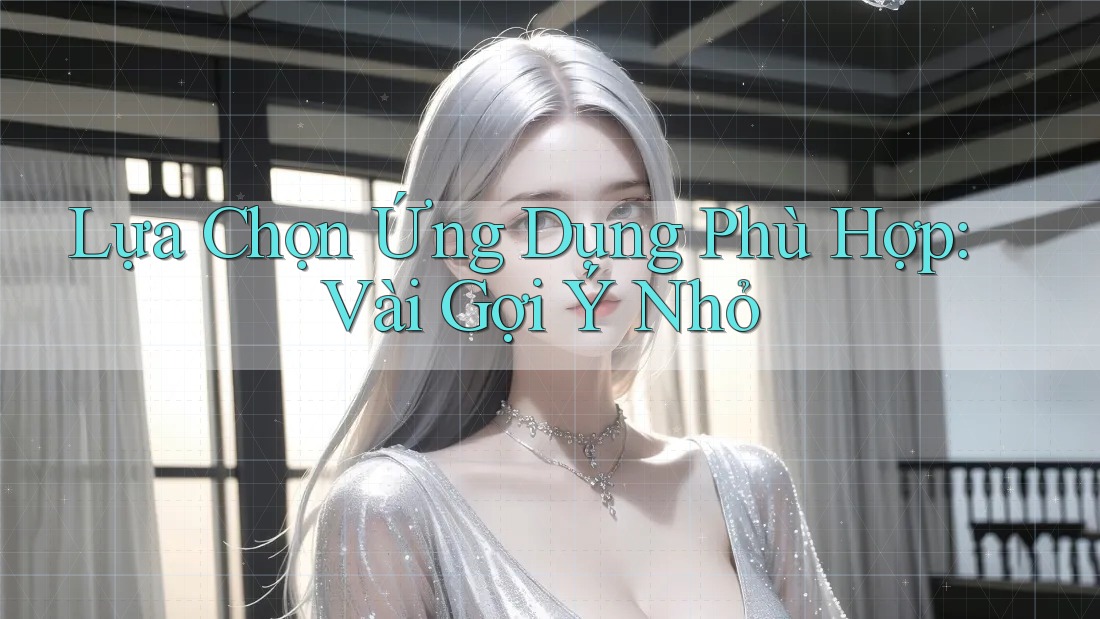 Lựa Chọn Ứng Dụng Phù Hợp: Vài Gợi Ý Nhỏ