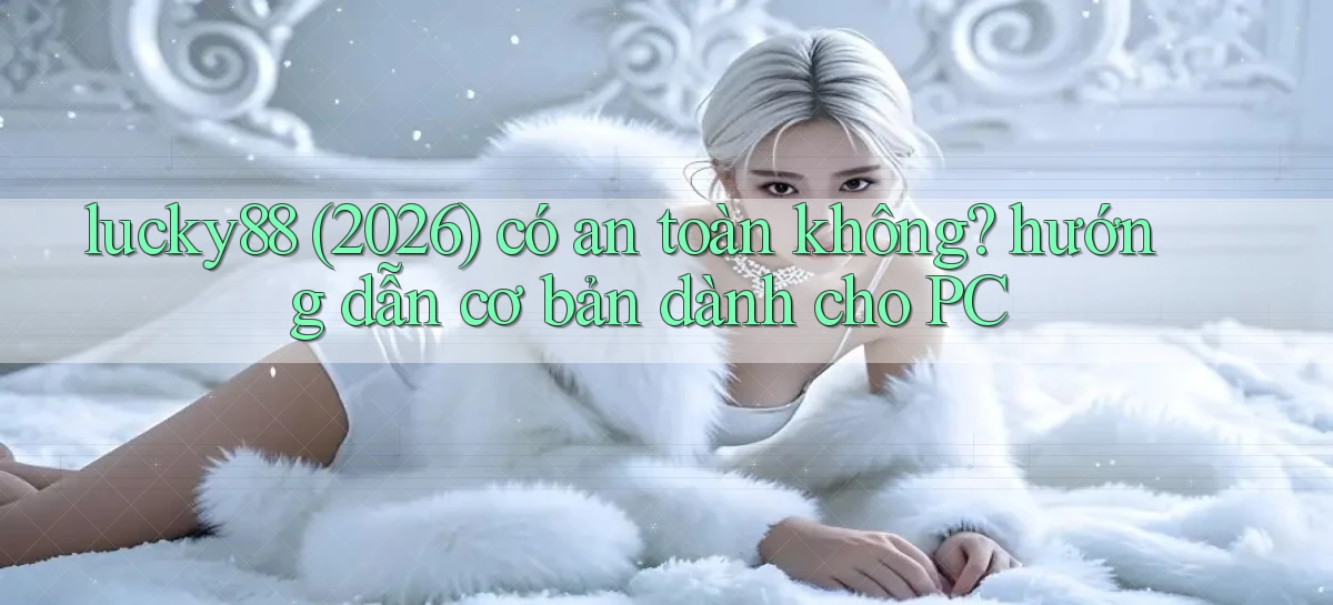lucky88 (2026) có an toàn không hướng dẫn cơ bản dành cho PC