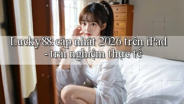 Lucky88 cập nhật 2026 trên iPad   trải nghiệm thực tế
