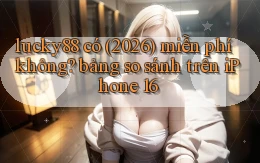lucky88 có (2026) miễn phí không bảng so sánh trên iPhone 16