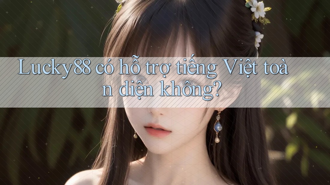 Lucky88 có hỗ trợ tiếng Việt toàn diện không?