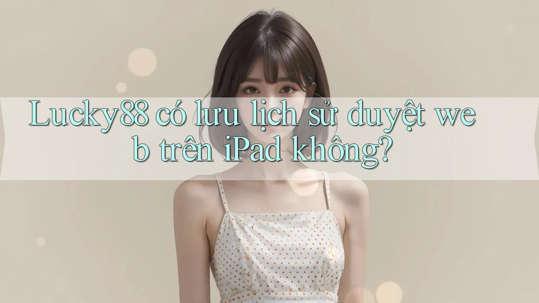Lucky88 có lưu lịch sử duyệt web trên iPad không?