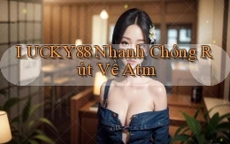 lucky88 nhanh chóng rút về atm