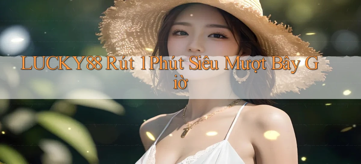 lucky88 rút 1 phút siêu mượt bây giờ