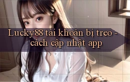 Lucky88 tài khoản bị treo   cách cập nhật app