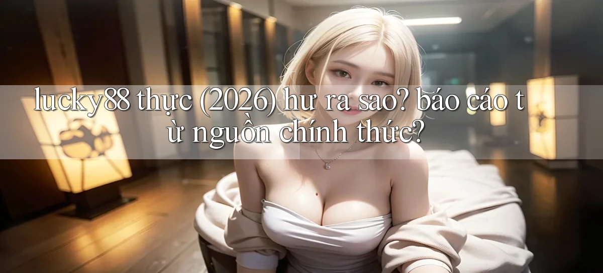 lucky88 thực (2026) hư ra sao báo cáo từ nguồn chính thức