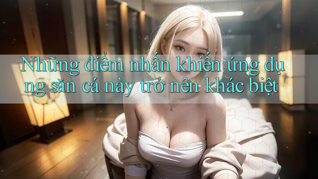Những điểm nhấn khiến ứng dụng săn cá này trở nên khác biệt