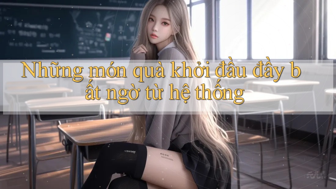 Những món quà khởi đầu đầy bất ngờ từ hệ thống