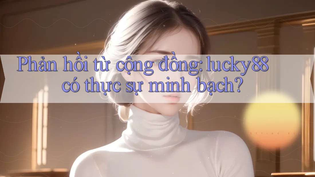 Phản hồi từ cộng đồng: lucky88 có thực sự minh bạch?