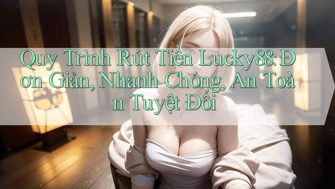 Quy Trình Rút Tiền Lucky88: Đơn Giản, Nhanh Chóng, An Toàn Tuyệt Đối