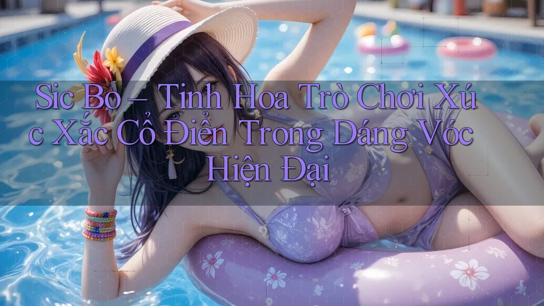Sic Bo – Tinh Hoa Trò Chơi Xúc Xắc Cổ Điển Trong Dáng Vóc Hiện Đại