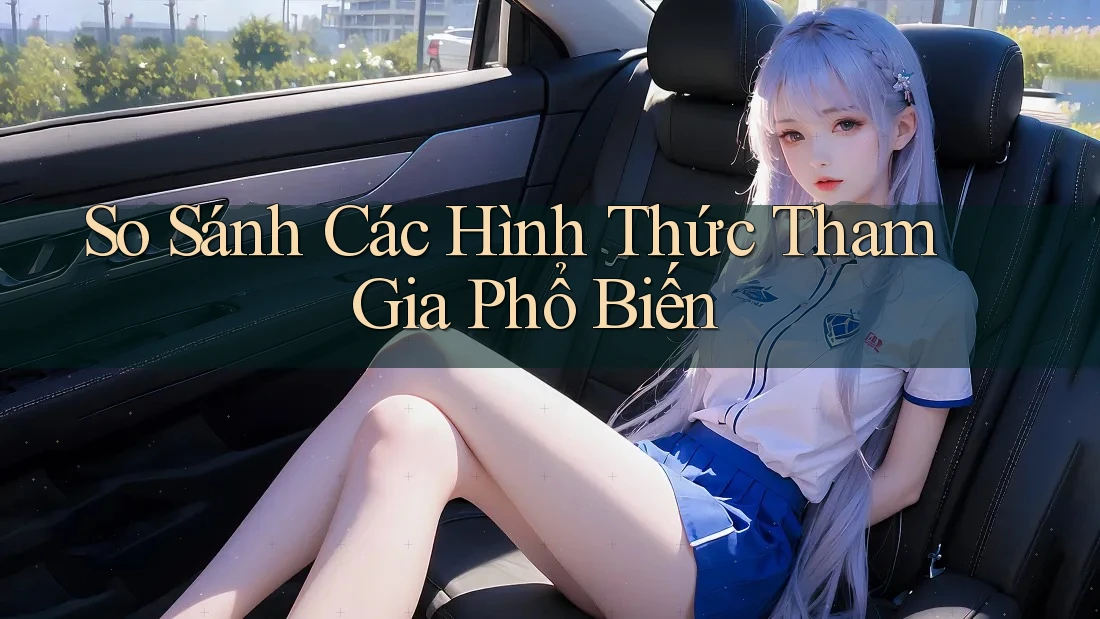 So Sánh Các Hình Thức Tham Gia Phổ Biến
