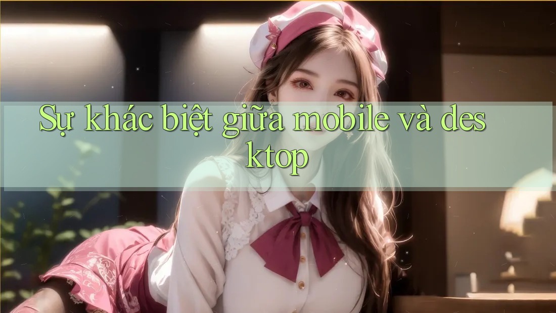 Sự khác biệt giữa mobile và desktop Sự khác biệt giữa mobile và desktop