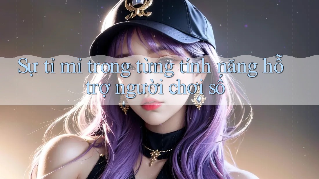 Sự tỉ mỉ trong từng tính năng hỗ trợ người chơi số