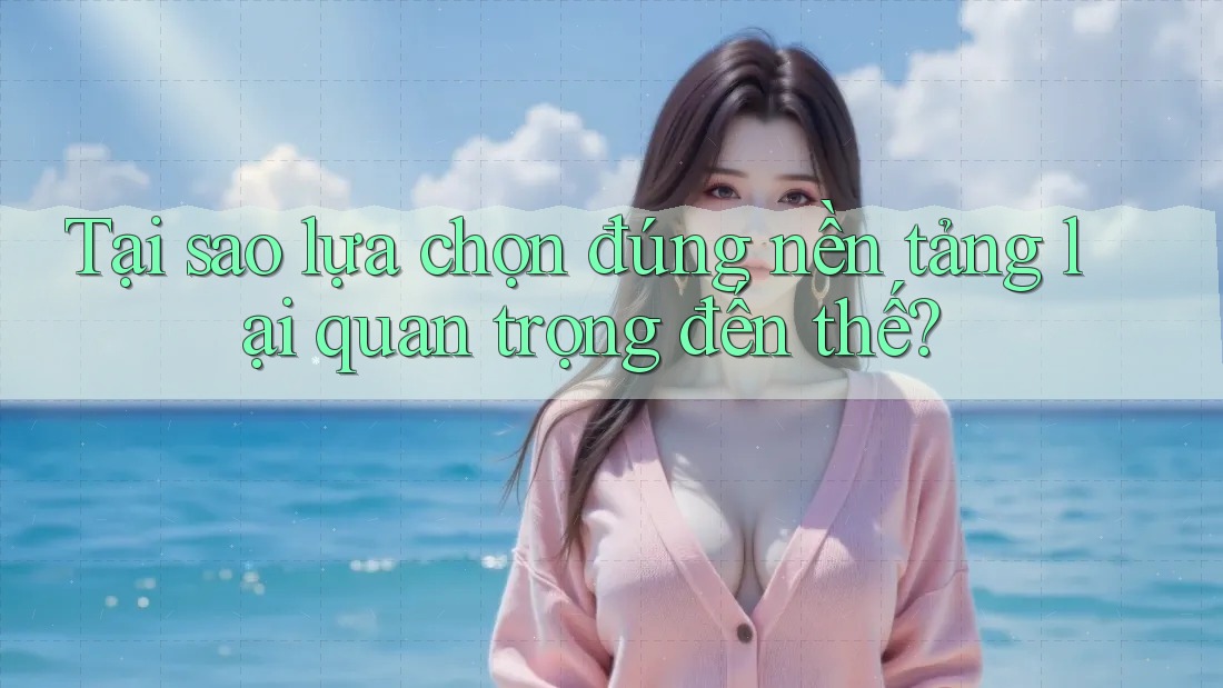 Tại sao lựa chọn đúng nền tảng lại quan trọng đến thế?