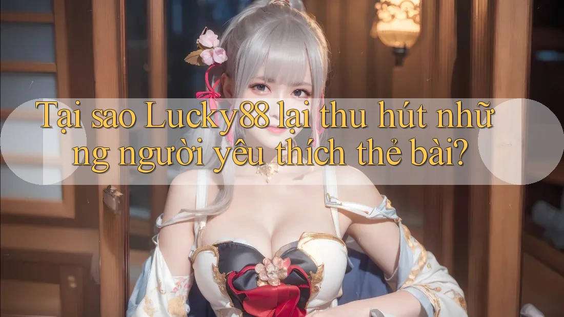 Tại sao Lucky88 lại thu hút những người yêu thích thẻ bài?