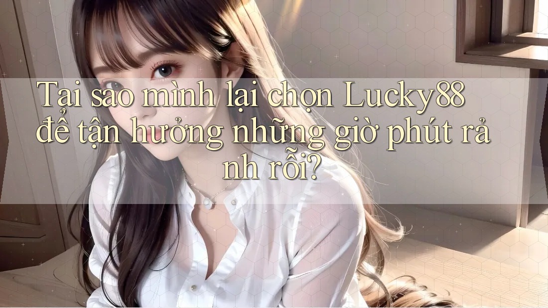 Tại sao mình lại chọn Lucky88 để tận hưởng những giờ phút rảnh rỗi?