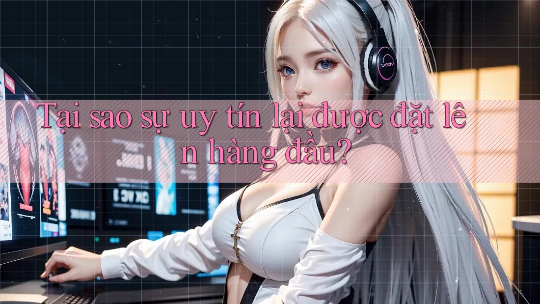 Tại sao sự uy tín lại được đặt lên hàng đầu?