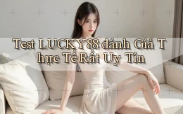 test lucky88 đánh giá thực tế rất uy tín